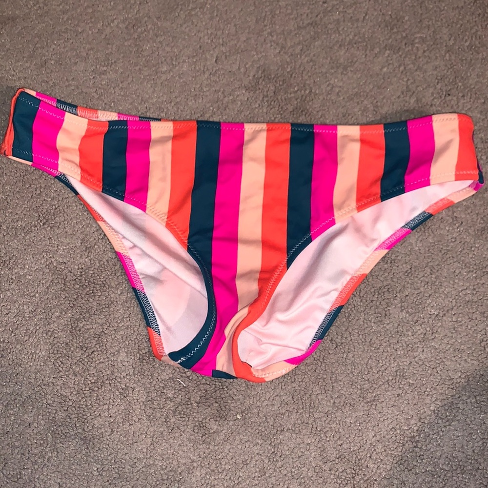 Striped Bathing Suit Bottom